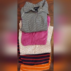 Lot of 5 M 3/4 Sleeve Vintage 1990s Tops. Ralph Lauren, The Limited, Express etc